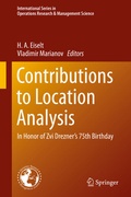 Cover: Contributions to Location Analysis - Springer
