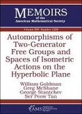 Cover: Automorphisms of Two-Generator Free Groups and Spaces of Isometric Actions on the Hyperbolic Plane - American Mathematical Society