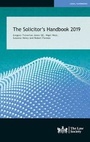 Cover: The Solicitor's Handbook 2019 2019 - The Law Society