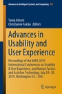 Cover: Advances in Usability and User Experience - Springer