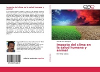 Abbildung von: Impacto del clima en la salud humana y animal - Editorial Académica Española