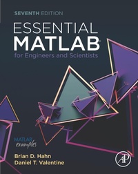Enlarge image Cover: Essential MATLAB for Engineers and Scientists - Academic Press
