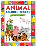 Cover: Animal Colouring Book for Kids with The Learning Bugs Vol.1 - Learning Bugs Kids Books