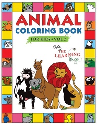 Enlarge image Cover: Animal Coloring Book for Kids with The Learning Bugs Vol.2 - Learning Bugs Kids Books