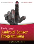 Cover: Professional Android Sensor Programming - Wrox