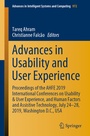 Cover: Advances in Usability and User Experience - Springer