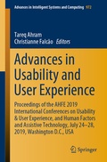 Cover: Advances in Usability and User Experience - Springer