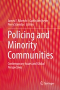 Cover: Policing and Minority Communities - Springer