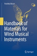 Cover: Handbook of Materials for Wind Musical Instruments - Springer