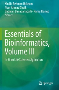 Abbildung von: Essentials of Bioinformatics, Volume III - Springer