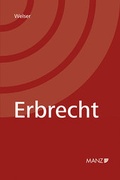 Cover: Erbrecht - Manz