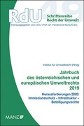 Cover: Jahrbuch des &ouml;sterreichischen und europ&auml;ischen Umweltrechts 2019 - Manz