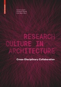 Cover: Research Culture in Architecture - Birkh&auml;user