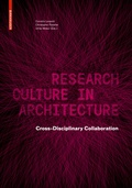Cover: Research Culture in Architecture - Birkh&auml;user Verlag GmbH