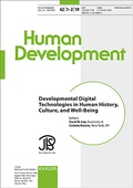Cover: Developmental Digital Technologies in Human History, Culture, and Well-Being - S. Karger
