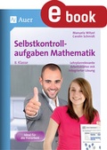 Cover: Selbstkontrollaufgaben Mathematik Klasse 8 - Auer Verlag in der AAP Lehrerwelt GmbH