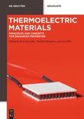 Cover: Thermoelectric Materials - De Gruyter