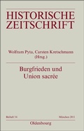 Cover: Burgfrieden und Union sacr&eacute;e - De Gruyter Oldenbourg