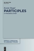Cover: Participles - De Gruyter Mouton