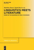 Cover: Linguistics Meets Literature - De Gruyter Mouton