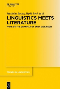 Abbildung von: Linguistics Meets Literature - De Gruyter Mouton