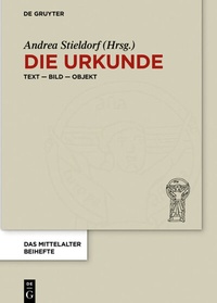 Enlarge image Cover: Die Urkunde - De Gruyter