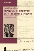 Abbildung von: ?????µ? d? ?s???t? Scritti editi e inediti - De Gruyter