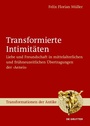 Cover: Transformierte Intimit&auml;ten - De Gruyter