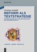 Cover: Reform als Textstrategie - De Gruyter