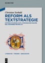 Cover: Reform als Textstrategie - De Gruyter
