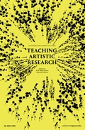 Cover: Teaching Artistic Research - De Gruyter
