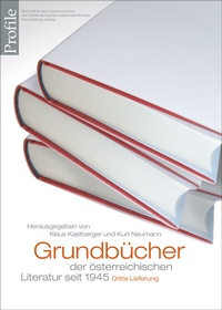 Abbildung von: Grundbücher der österreichischen Literatur. Dritte Lieferung - Zsolnay