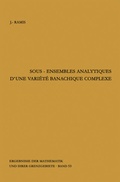 Cover: Sous-ensembles analytiques d'une variete banachique complexe - Springer
