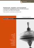 Cover: Rechtskunde - Aufgaben- und L&ouml;sungsband - Compendio Bildungsmedien