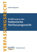 Cover: Einf&uuml;hrung in das Italienische Verfassungsrecht - Studia Universit&auml;tsverlag Innsbruck