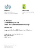 Cover: Schriftenreihe der DGA-Bau Nr. 6 - DGA-Bau e.V.