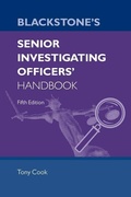 Cover: Blackstone's Senior Investigating Officers' Handbook - Oxford University Press