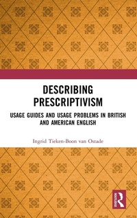 Enlarge image Cover: Describing Prescriptivism - Routledge