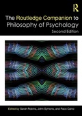 Cover: The Routledge Companion to Philosophy of Psychology - Routledge