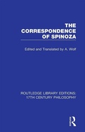 Cover: The Correspondence of Spinoza - Routledge