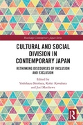 Cover: Cultural and Social Division in Contemporary Japan - Routledge