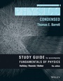 Cover: Student Study Guide for Fundamentals of Physics, 10e - Wiley