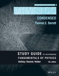 Cover: Student Study Guide for Fundamentals of Physics, 10e - Wiley
