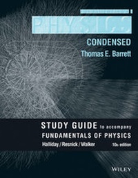 Enlarge image Cover: Student Study Guide for Fundamentals of Physics, 10e - Wiley
