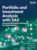 Cover: Portfolio and Investment Analysis with SAS - SAS Institute