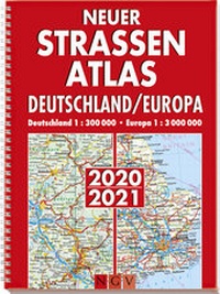 Abbildung von: Neuer Straßenatlas Deutschland/Europa 2020/2021 - Naumann & Göbel