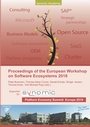 Cover: Proceedings of the European Workshop on Software Ecosystems 2018 - BoD - Books on Demand
