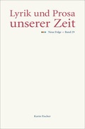 Cover: Lyrik und Prosa unserer Zeit - Fischer, Karin