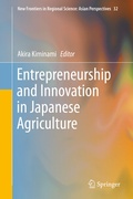 Cover: Entrepreneurship and Innovation in Japanese Agriculture - Springer
