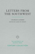 Cover: Letters from the Southwest - University of Arizona Press